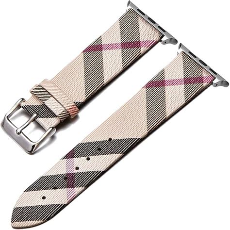 burberry watch strap replacement amazon|burberry apple watch band 44mm.